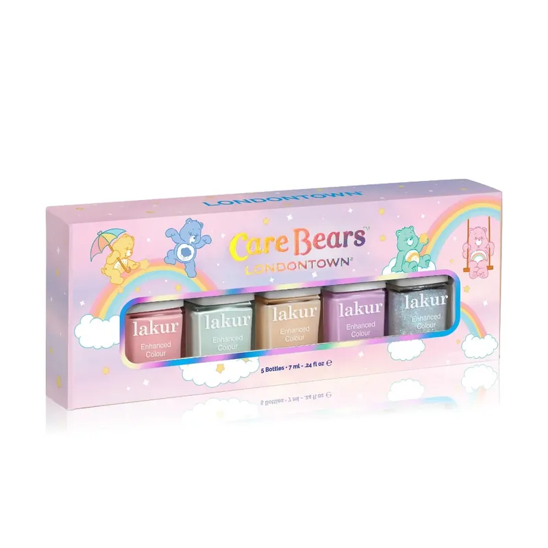 Vrácení Zdarma LONDONTOWN lakur Care Bears Beary Polished set mini laků na nehty