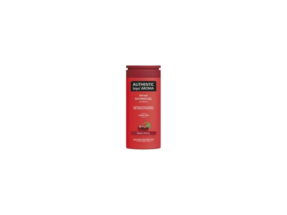 Nejlepší Cena Authentic Toya Aroma Black Cherry sprchový gel, 400 ml