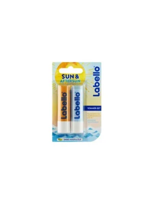 Akční Cena Labello Sun Protect + Hydro Care sada balzámů na rty, 2× 4,8 g