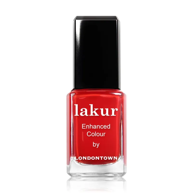 Autentický LONDONTOWN lakur Londoner Love lak na nehty červená 12 ml