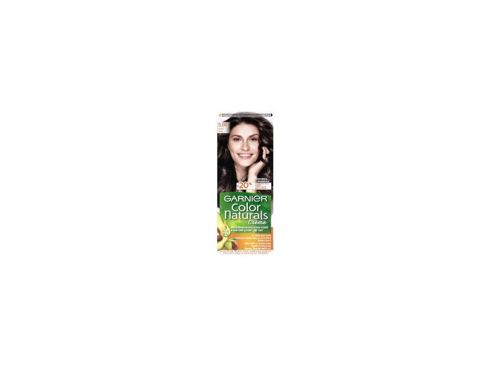 Objednat Nyní Garnier Color Naturals Creme barva na vlasy, 5.00 Ultra cover hnědá