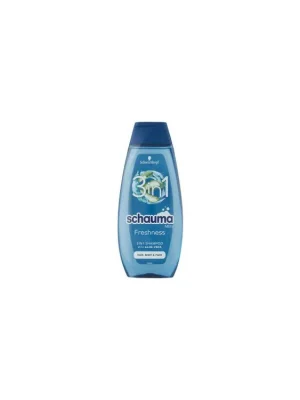 Schauma šampon Men 3v1 mořské minerály a aloe vera, 400 ml Nejprodávanější