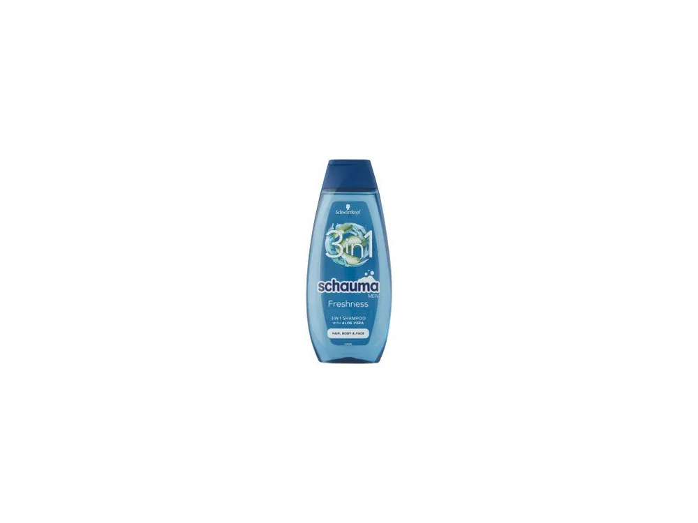 Schauma šampon Men 3v1 mořské minerály a aloe vera, 400 ml Nejprodávanější