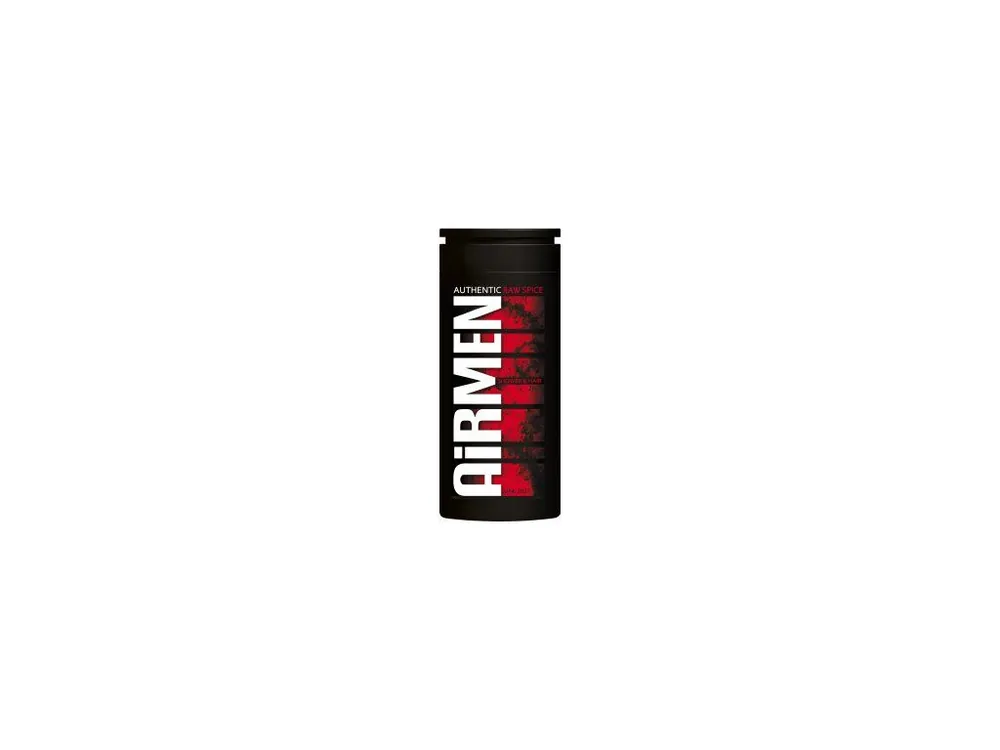 Authentic Airmen Raw Spice sprchový gel & šampon, 400 ml Oblíbený