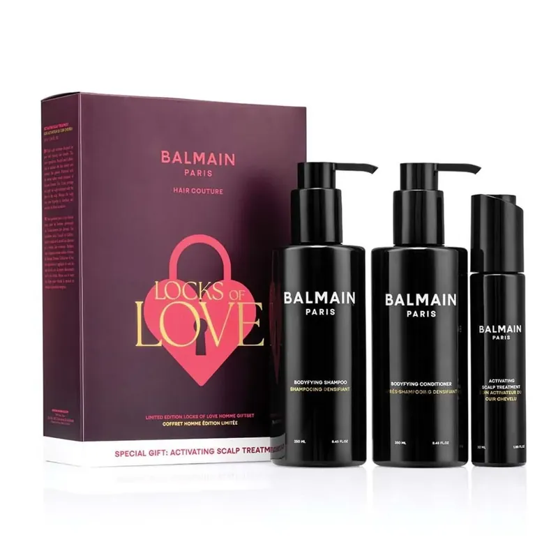 Akční Cena BALMAIN Dárkový set péče pro muže na podporu růstu vlasů