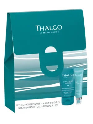 Výprodej THALGO Cold Cream Marine Duo set vyživující kosmetiky na ruce a rty