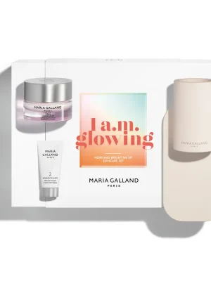 Nejlepší Cena MARIA GALLAND I a.m. Glowing kosmetický set pro rozjasnění pleti 2 ks + dárek