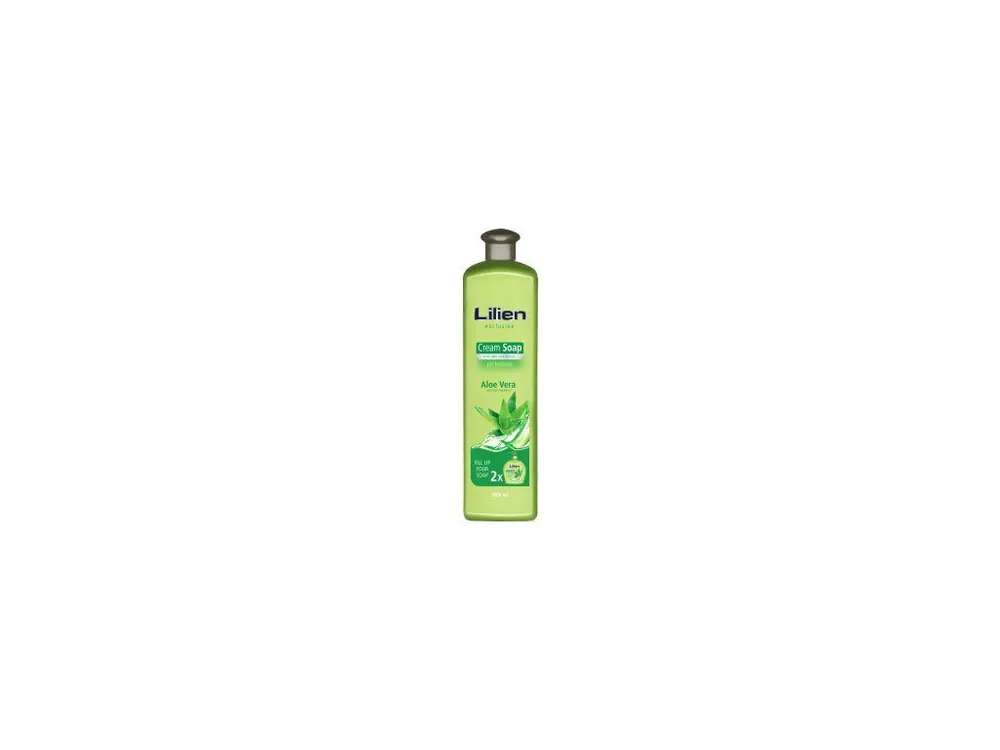 Lilien Aloe Vera tekuté mýdlo, náplň, 1 l Originální