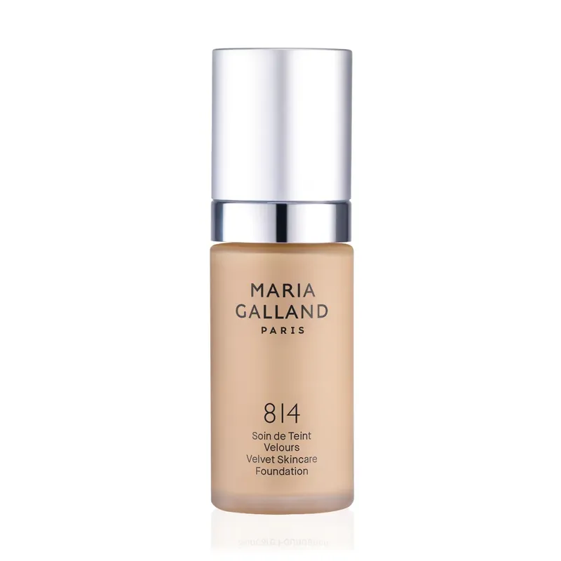 MARIA GALLAND Hedvábný pečující a zmatňující make-up 814/30 Tmavá béžová 30 ml Top Prodej