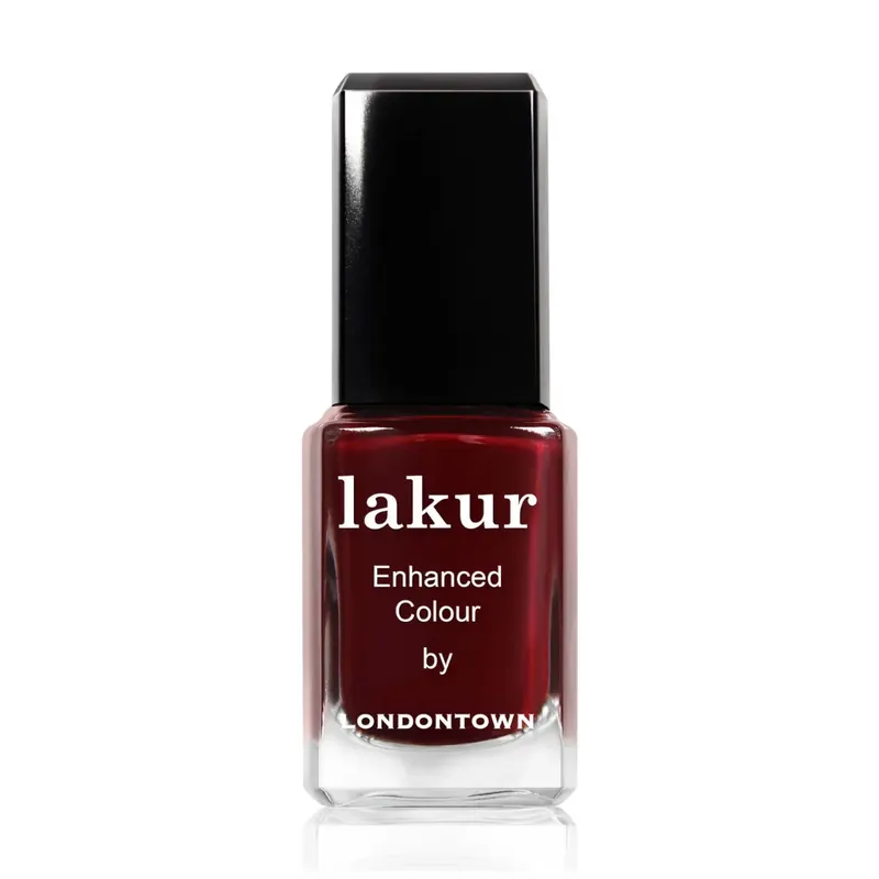 Poslední Šance LONDONTOWN lakur Lady Luck lak na nehty vínová 12 ml