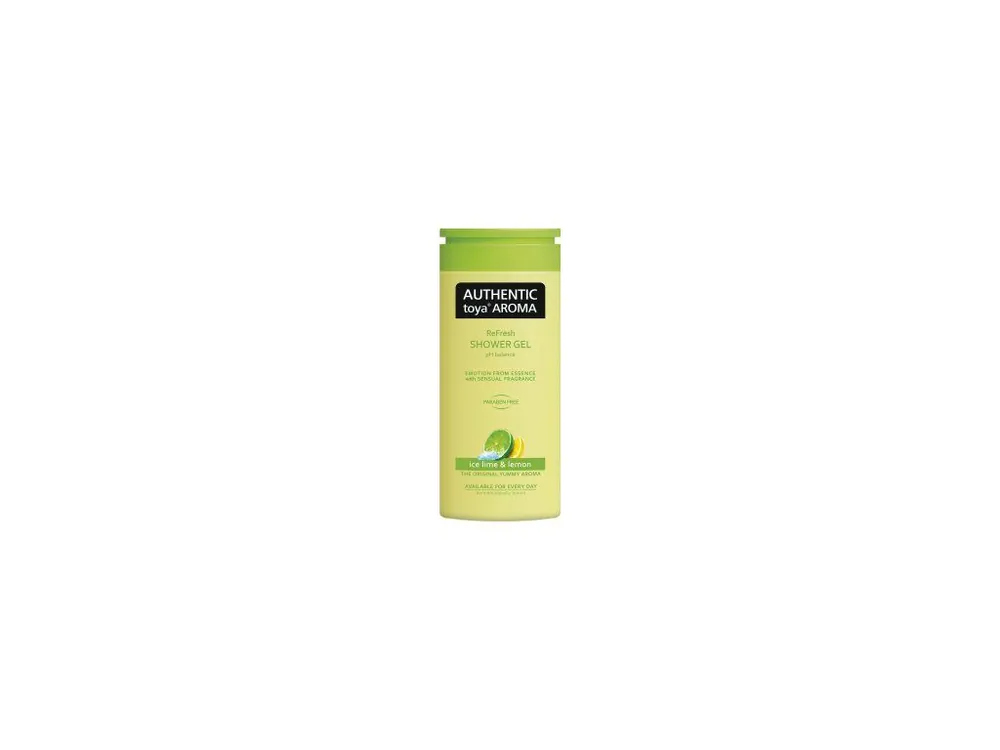 Authentic Toya Aroma sprchový gel ledová limetka a citrón, 400 ml Vrácení Zdarma
