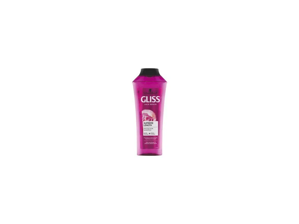 Cenově Výhodný Gliss ochranný šampon Supreme Length pro dlouhé vlasy, 400 ml