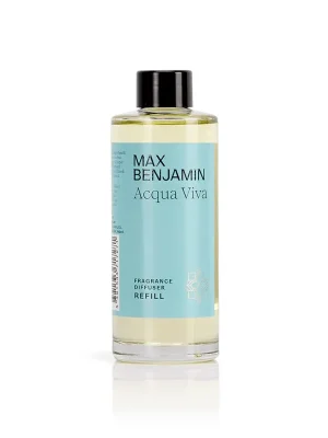 MAX BENJAMIN Acqua Viva Aroma difuzér náhradní náplň s tyčinkami 150 ml Zlevněný