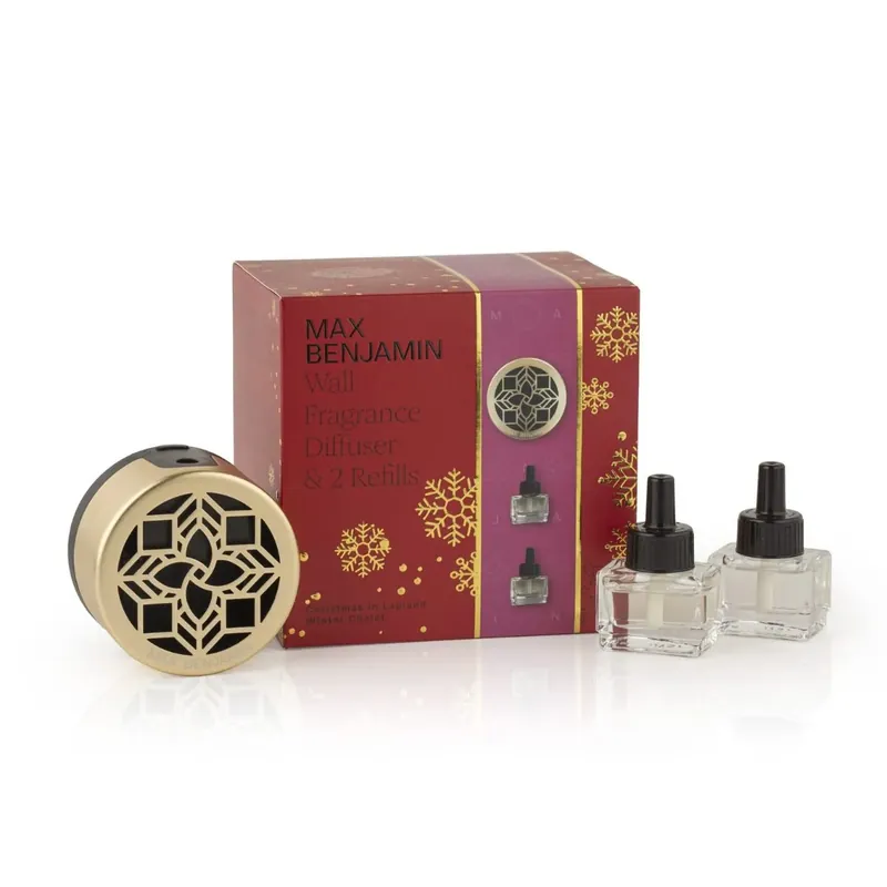 Aktuální MAX BENJAMIN Elektrický difuzér set se dvěma náplněmi 2 x 15 ml