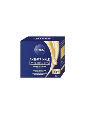 Nivea Anti-Wrinkle Revitalizing 55+ obnovující noční krém proti vráskám, 50 ml Hit Sezóny