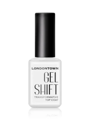 LONDONTOWN GelShift Top Coat pro transformaci laku na gel lak průhledná 12 ml Expresní Doručení