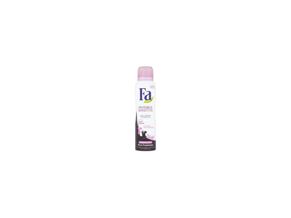 Cenový Hit Fa Invisible Sensitive Pure Freshness deodorant, 150 ml