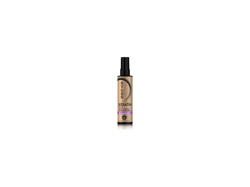 Zlevněný Syoss Keratin Heat sprej pro kontrolu účesu, 200 ml