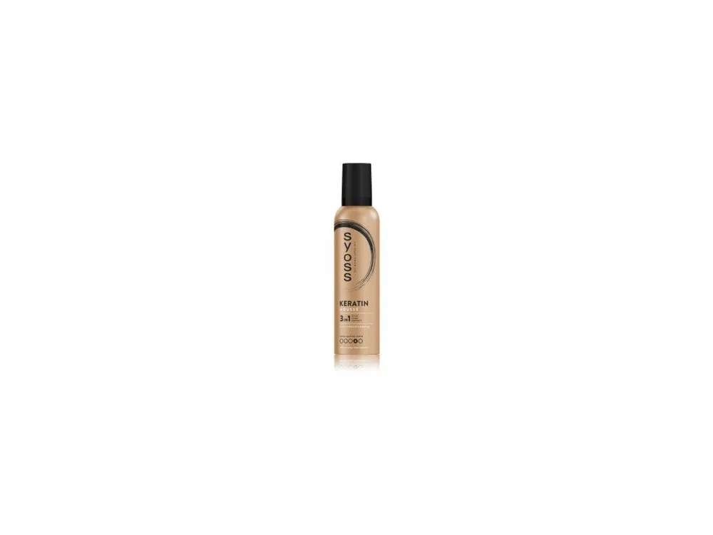 Ověřený Syoss Keratin Style Perfection, pěnové tužidlo extra silná fixace 4, 250 ml