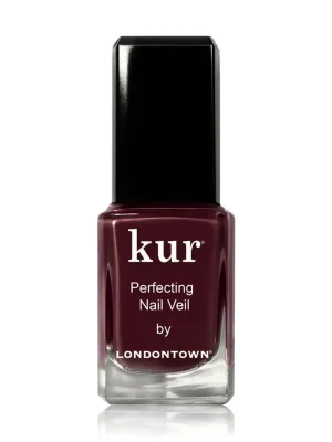 Bezpečná Platba LONDONTOWN kur Nail Veil No.10 zpevňující tónovaná péče na nehty cherry cola 12 ml