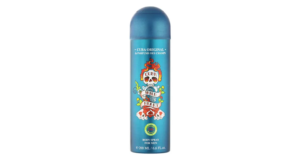 Cuba Wildheart DEO ve spreji 200 ml M Výhodná Nabídka
