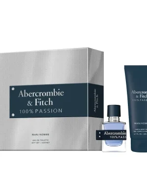 Nejlepší Volba ABERCROMBIE & FITCH 100% Passion dárkový set pro muže se sprchovým gelem 2 v 1
