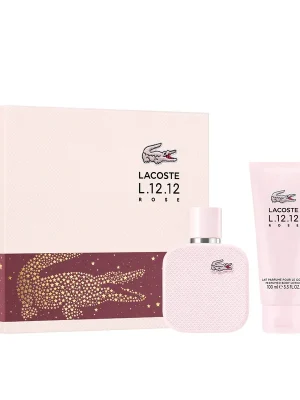 Super Cena LACOSTE L.12.12 Rose dárkový set pro ženy