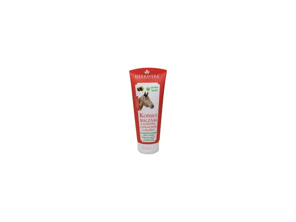 Autentický Herbavera Koňský hřejivý balzám, 200 ml