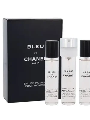 Originální Chanel Bleu de Chanel EDP náplň s rozprašovačem 20 ml + EDP náplň 2 x 20 ml M