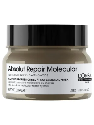 L'ORÉAL Professionnel Serie Expert Absolut Repair Molecular maska na poškozené vlasy 250 ml Omezená Nabídka