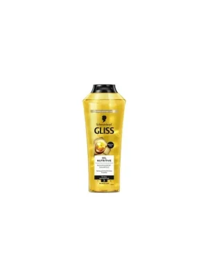 Gliss Oil Nutritive vyživující šampon pro roztřepené vlasy, 400 ml Novinka