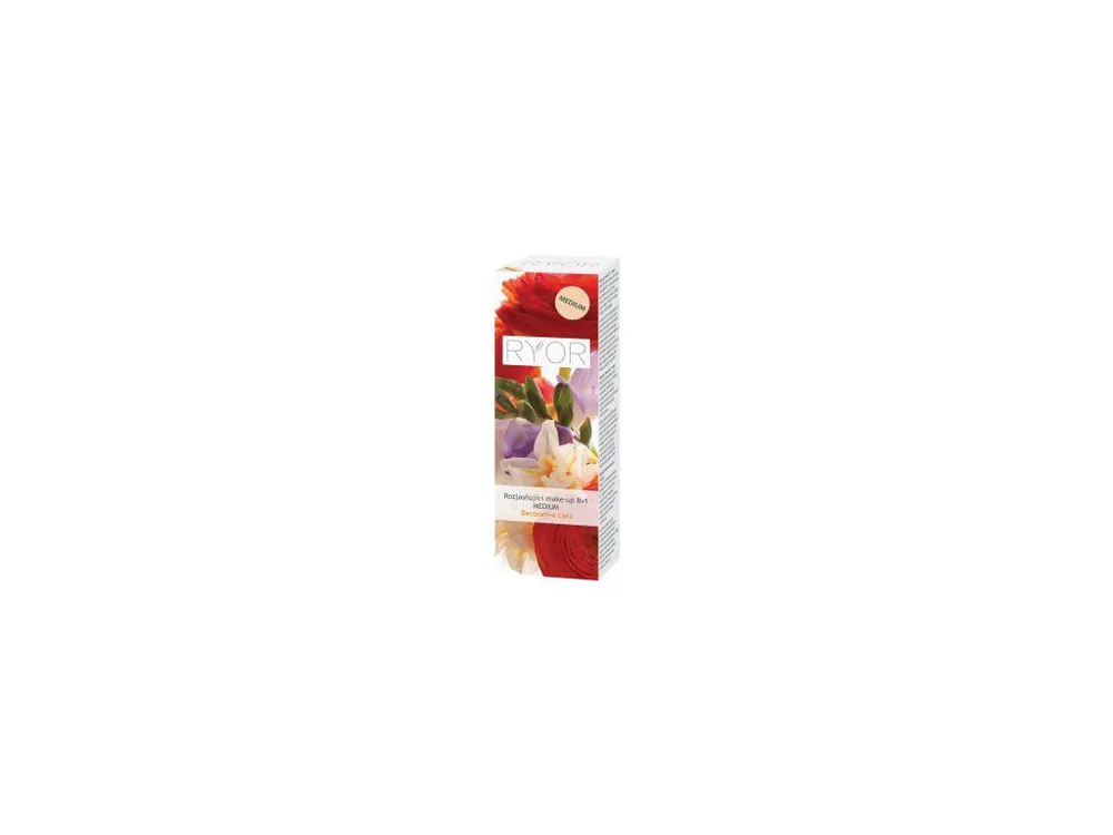 Akce RYOR rozjasňující make-up 8v1 Medium, 30 ml