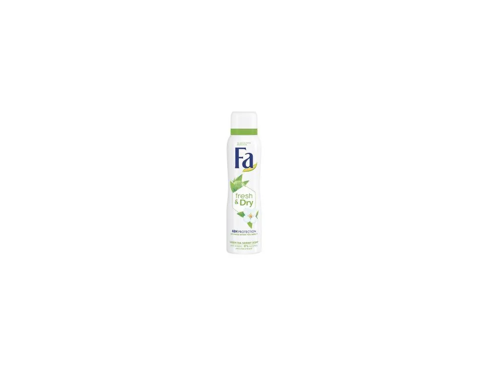 Originální Fa Fresh & Dry Green Tea deodorant bez alkoholu, 150 ml