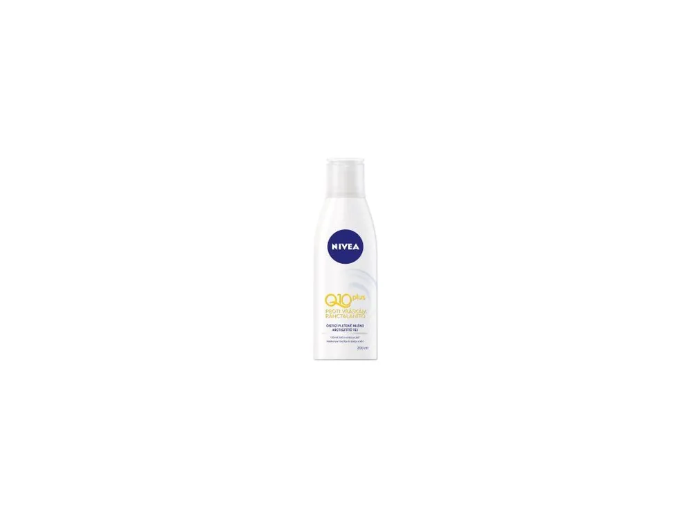 Nivea Q10 Power čisticí pleťové mléko proti vráskám, 200 ml Akční Nabídka