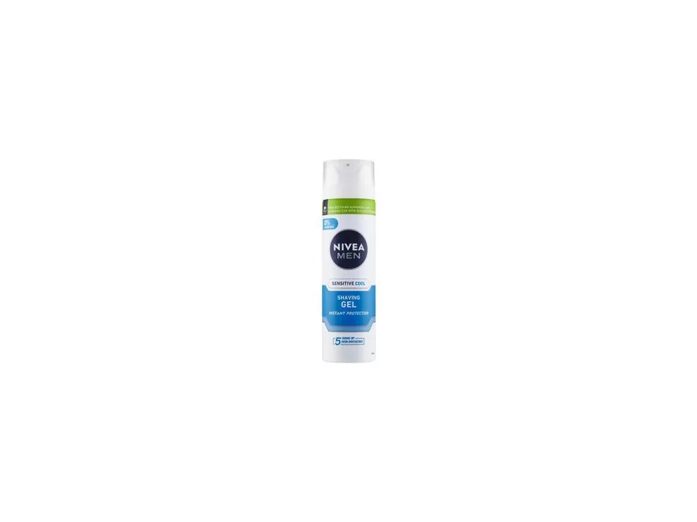 Nivea Men Sensitive Cool gel na holení, 200 ml Omezená Nabídka