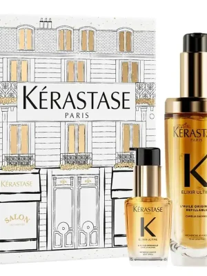 KÉRASTASE Elixir Ultime dárkový Duo set kosmetiky pro všechny typy vlasů Akční Cena