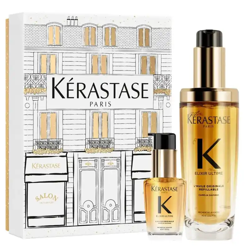 KÉRASTASE Elixir Ultime dárkový Duo set kosmetiky pro všechny typy vlasů Akční Cena