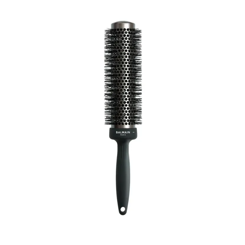 BALMAIN Keramický kulatý kartáč na vlasyčerný 43 mm Vysoce Kvalitní