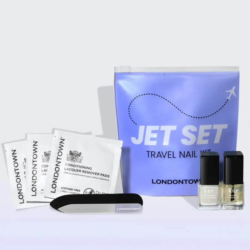 Výprodej LONDONTOWN kur Jet Set Travel Nail Kit cestovní set na manikúru