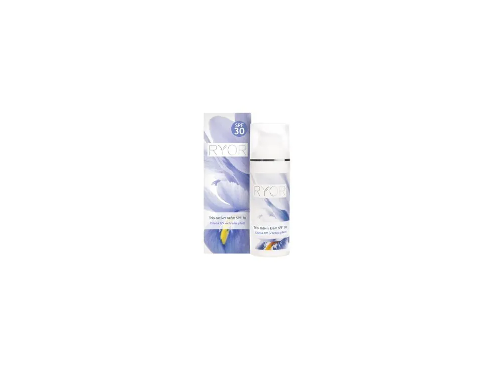 Výhodná Nabídka RYOR Trio denní aktivní krém SPF 30 s UV ochranou, 50 ml