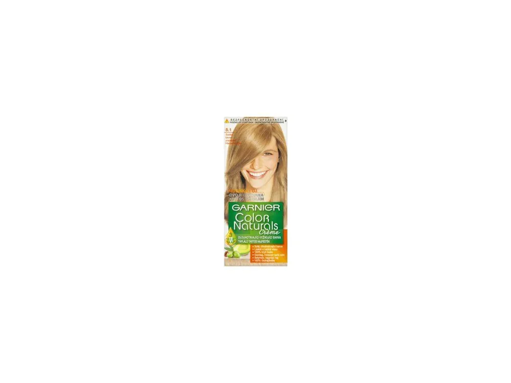Ověřený Garnier Color Naturals Creme barva na vlasy, odstín platinová světlá blond 8,1