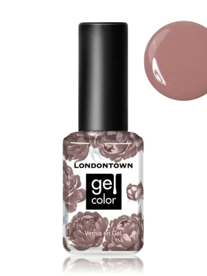 LONDONTOWN Gel Color Dirty Chai gelový lak na nehty kořeněná hnědá 12 ml Sleva