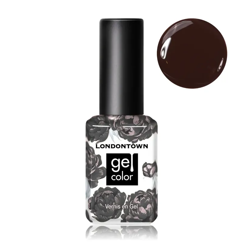 LONDONTOWN Gel Color Midnight Mocha gelový lak na nehty dekadentní espresso 12 ml Cenová Bomba
