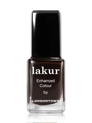 Oblíbený LONDONTOWN lakur Midnight Mocha lak na nehty dekadentní espresso 12 ml
