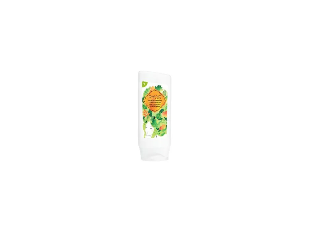 Horká Nabídka RYOR bylinný šampon s pantenolem 200 ml