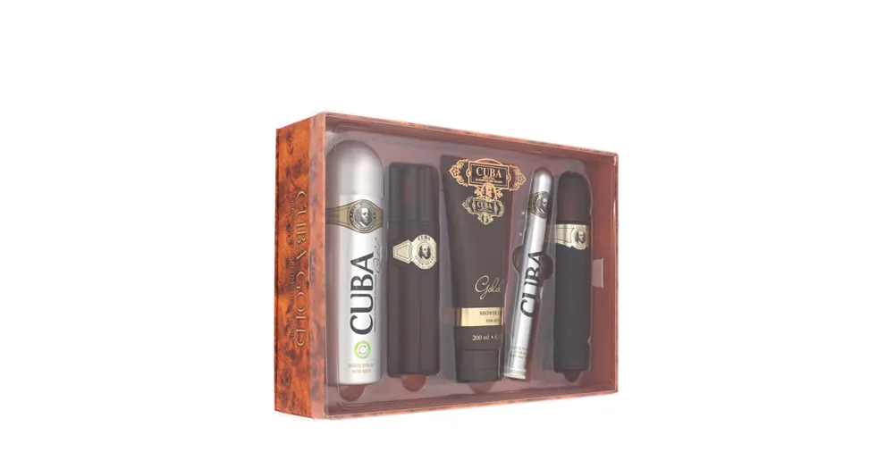 Cuba Gold EDT 100 ml + EDT 35 ml + AS 100 ml + tělový sprej 200 ml + SG 200 ml M Kup Teď