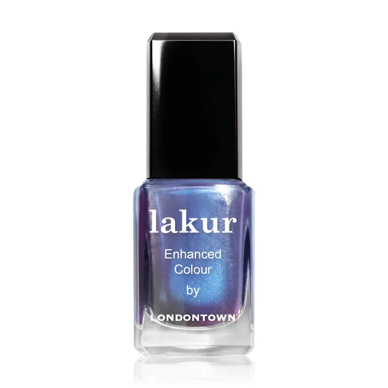 Expresní Doručení LONDONTOWN lakur Wildberry Freeze lak na nehty modrofialové třpytky 12 ml