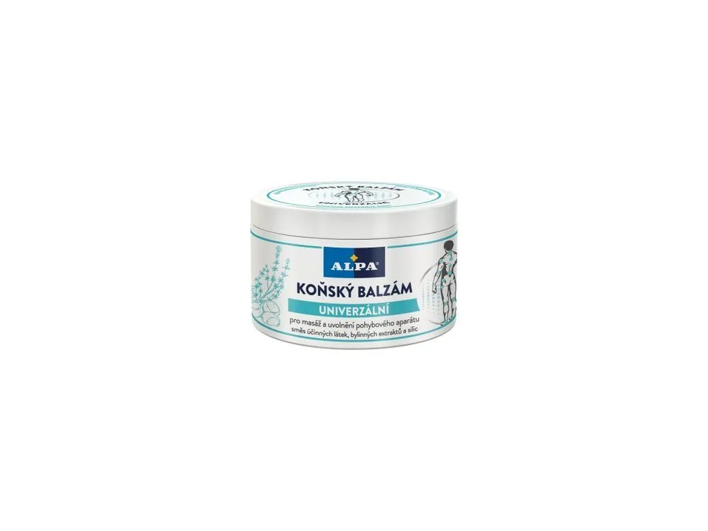 Alpa Koňský univerzální masážní balzám 250 ml Nejprodávanější