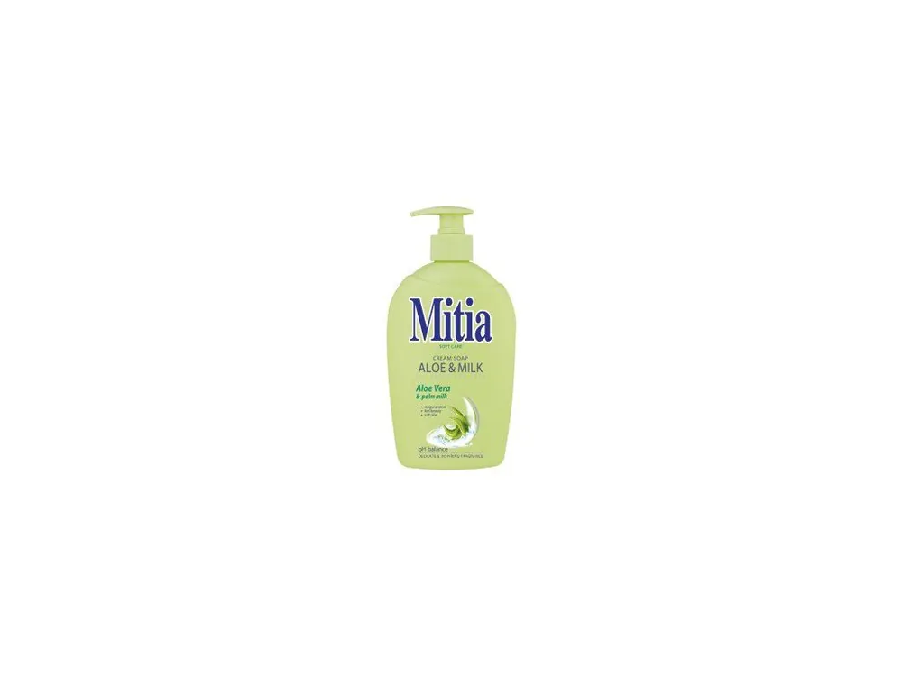 Oblíbený Mitia Aloe & Milk tekuté mýdlo, 500 ml