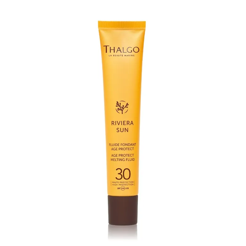 Víkendová Akce THALGO Riviera Sun Jemný opalovací krém proti stárnutí na obličej a dekolt SPF3050 ml